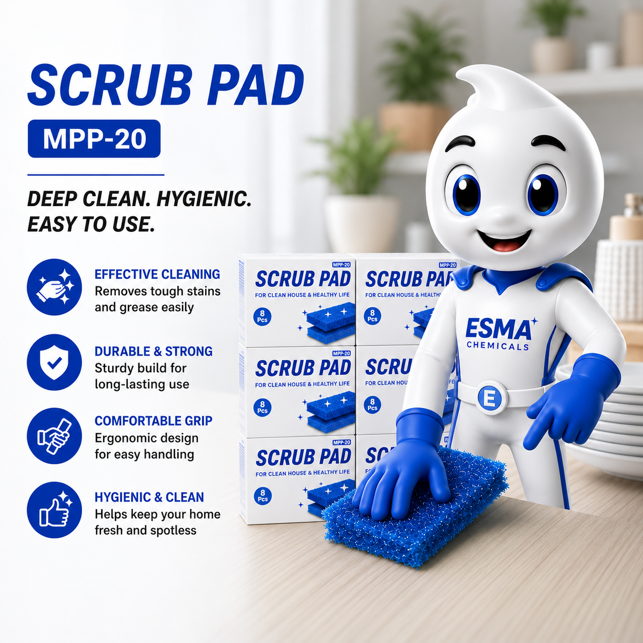 scrub pad